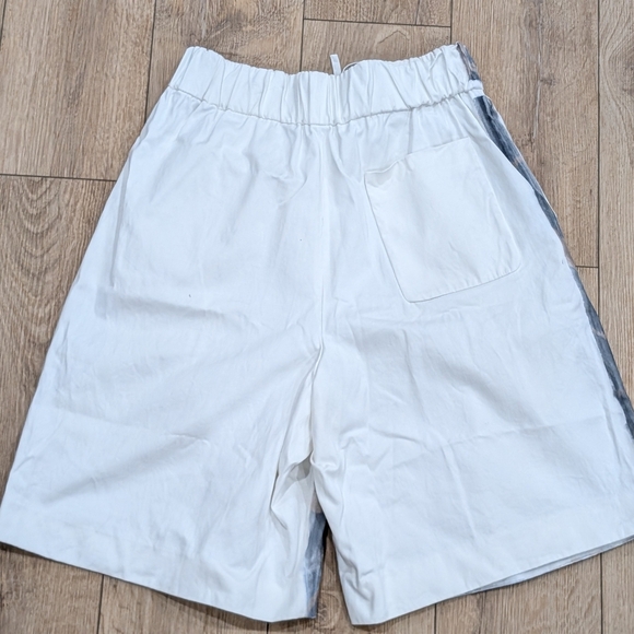 $1255 Mens DRIES VAN NOTEN "Plato" Pull On Shorts Dessin Medium - Picture 3 of 7